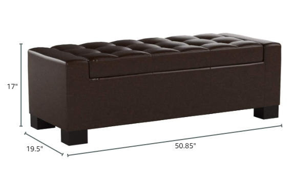 BRYTON 50" Ottoman