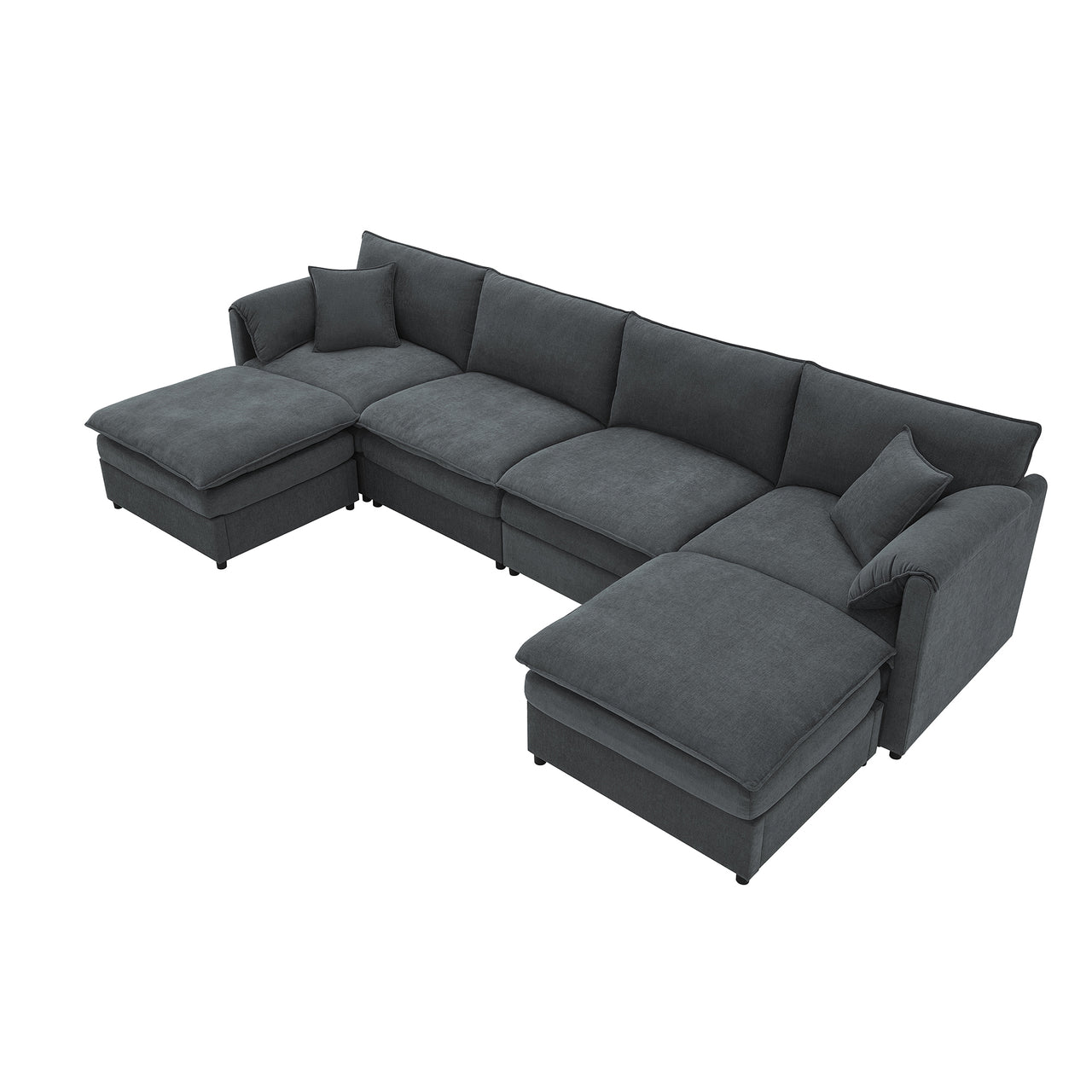 OPHYRA 134" Sectional Sofa