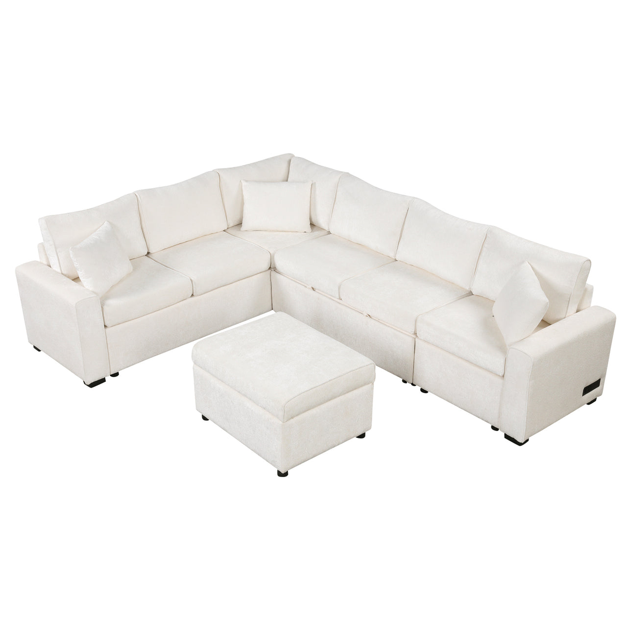 UNA 112" Sectional Sofa