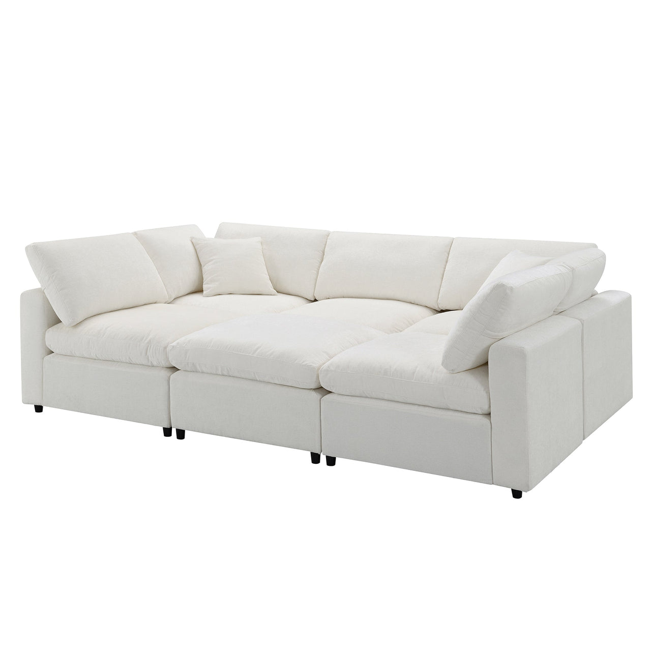 DEVROX 130" Sectional Sofa