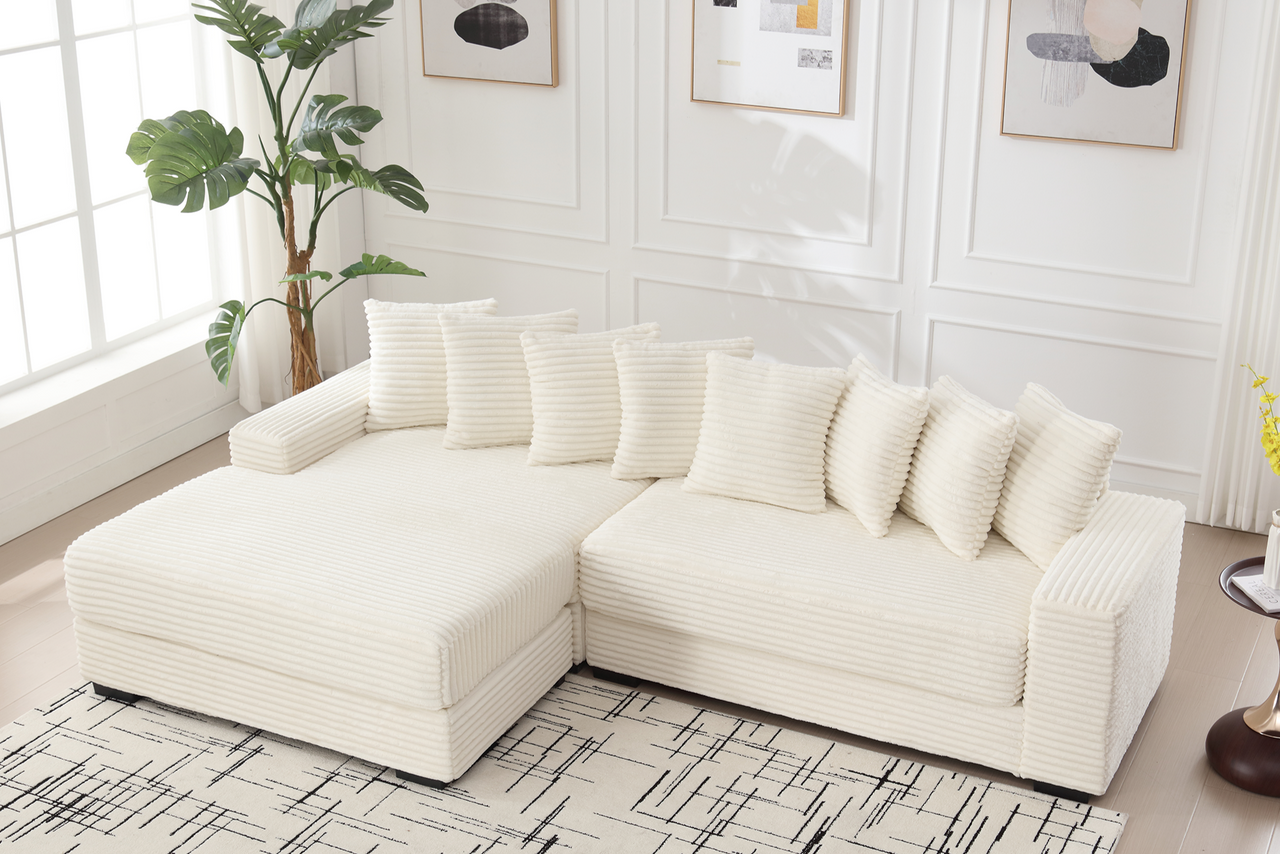 HESTIA 111" Sectional Sofa