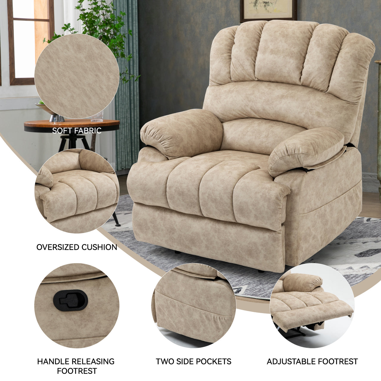 COZYLift 40" Manual Recliner - 0136