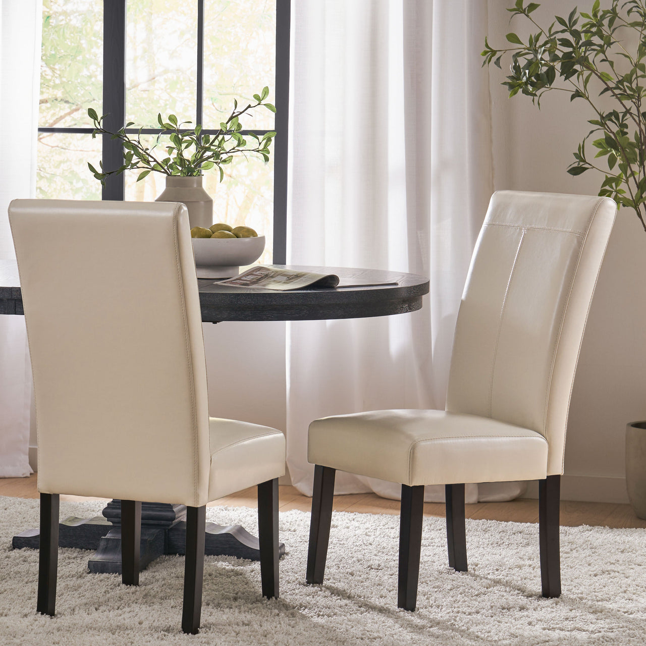 XEVORIX 18" Dining Chair Set Of 2