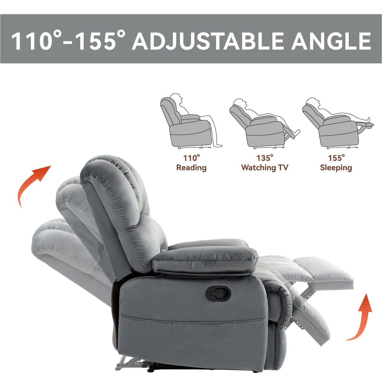 COZYLift 40" Manual Recliner - 0136