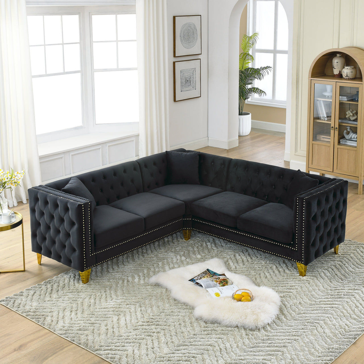 FLORENCE 82" Corner Sofa