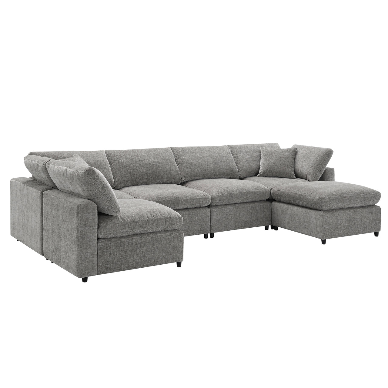 DEVROX 130" Sectional Sofa