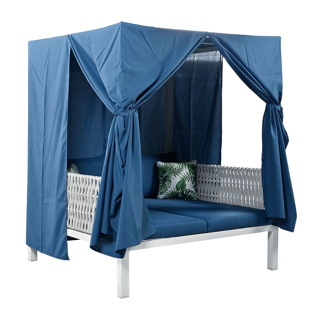TREXOR 57" Sunbed with Curtains
