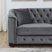 Thumbnail for QUENTIN 3 Seater Chesterfield Sofa