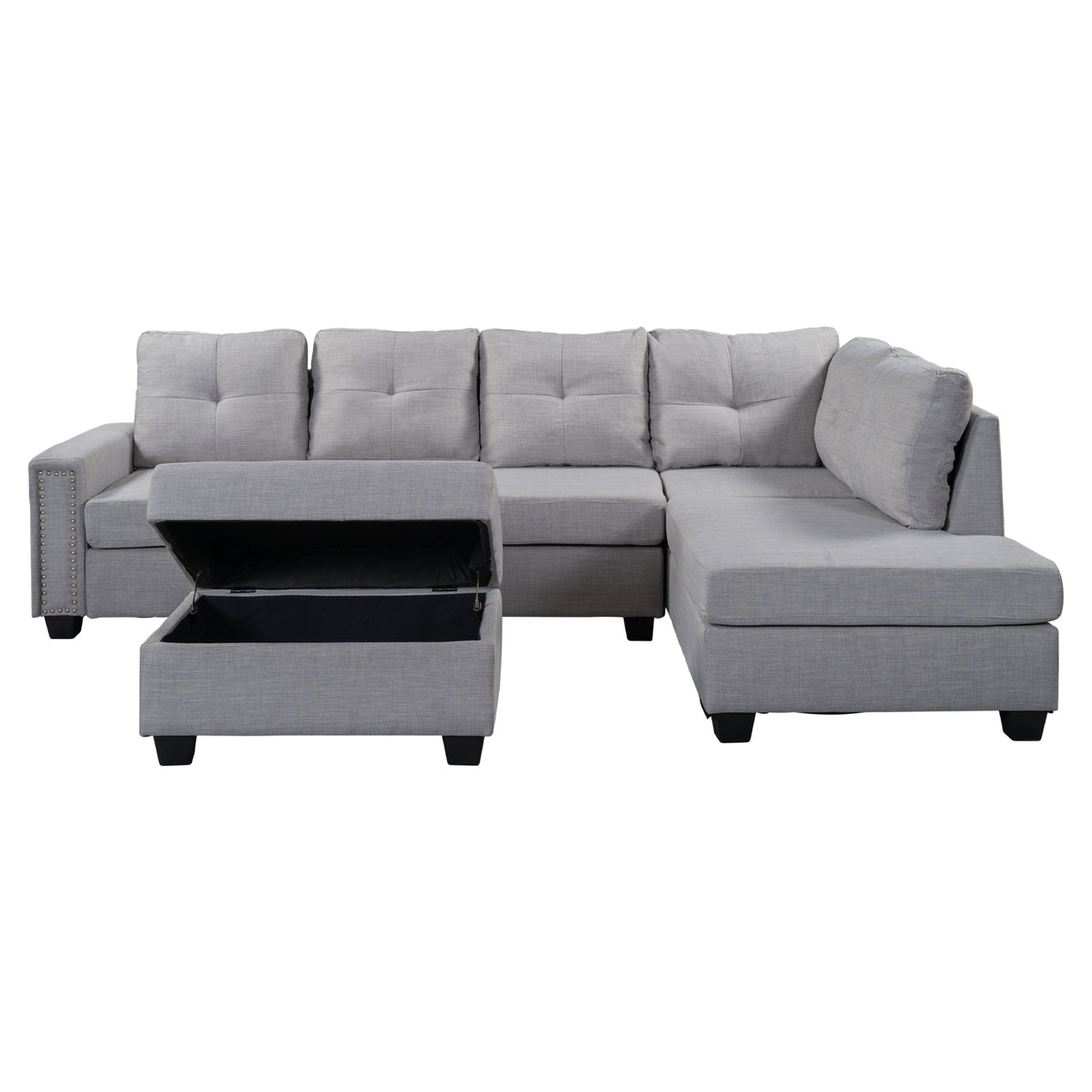 VELVAR 105" Sectional Sofa