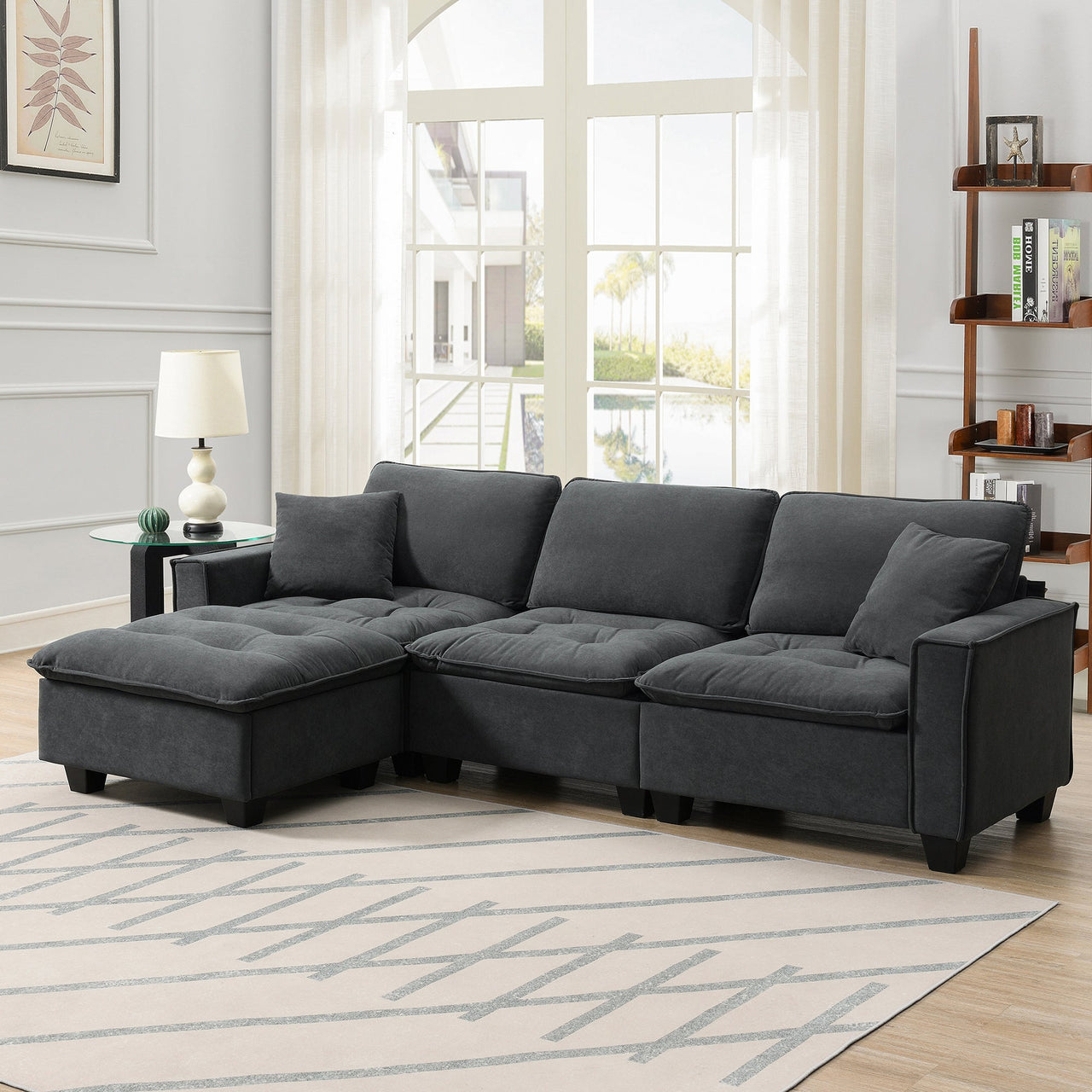 NEXLOR 100" Sectional Sofa