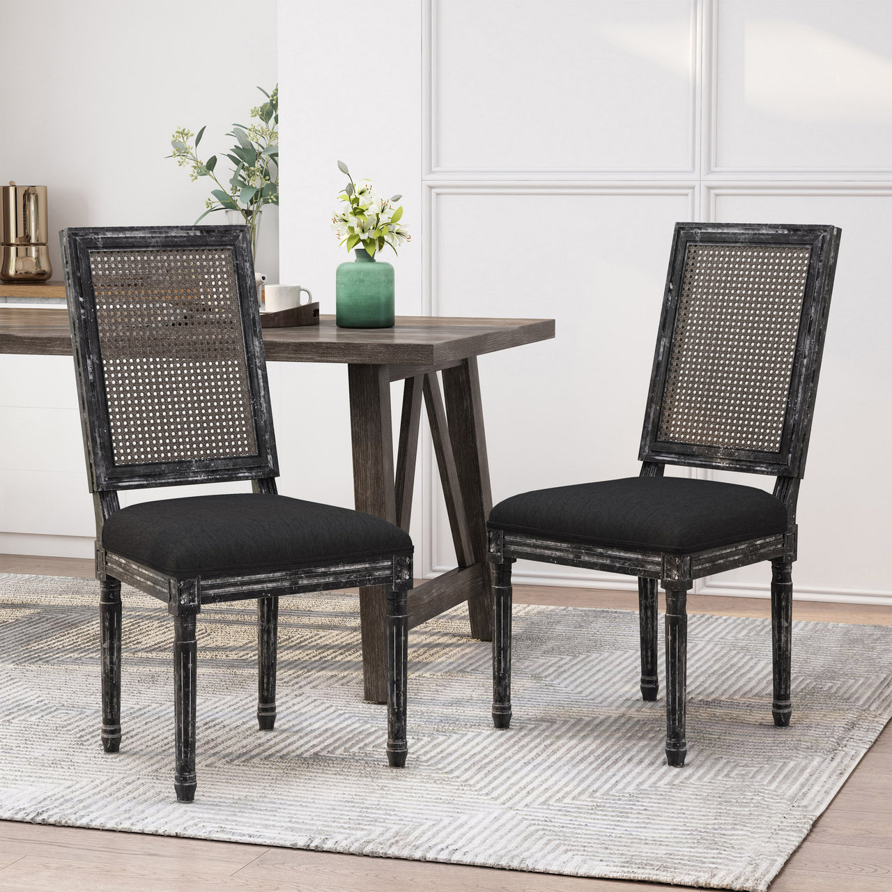 VELDRAVOX 20" Dining Chair [Set of 2 Pcs]