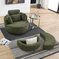 Thumbnail for JANELLE Oversized Swivel Chair 39