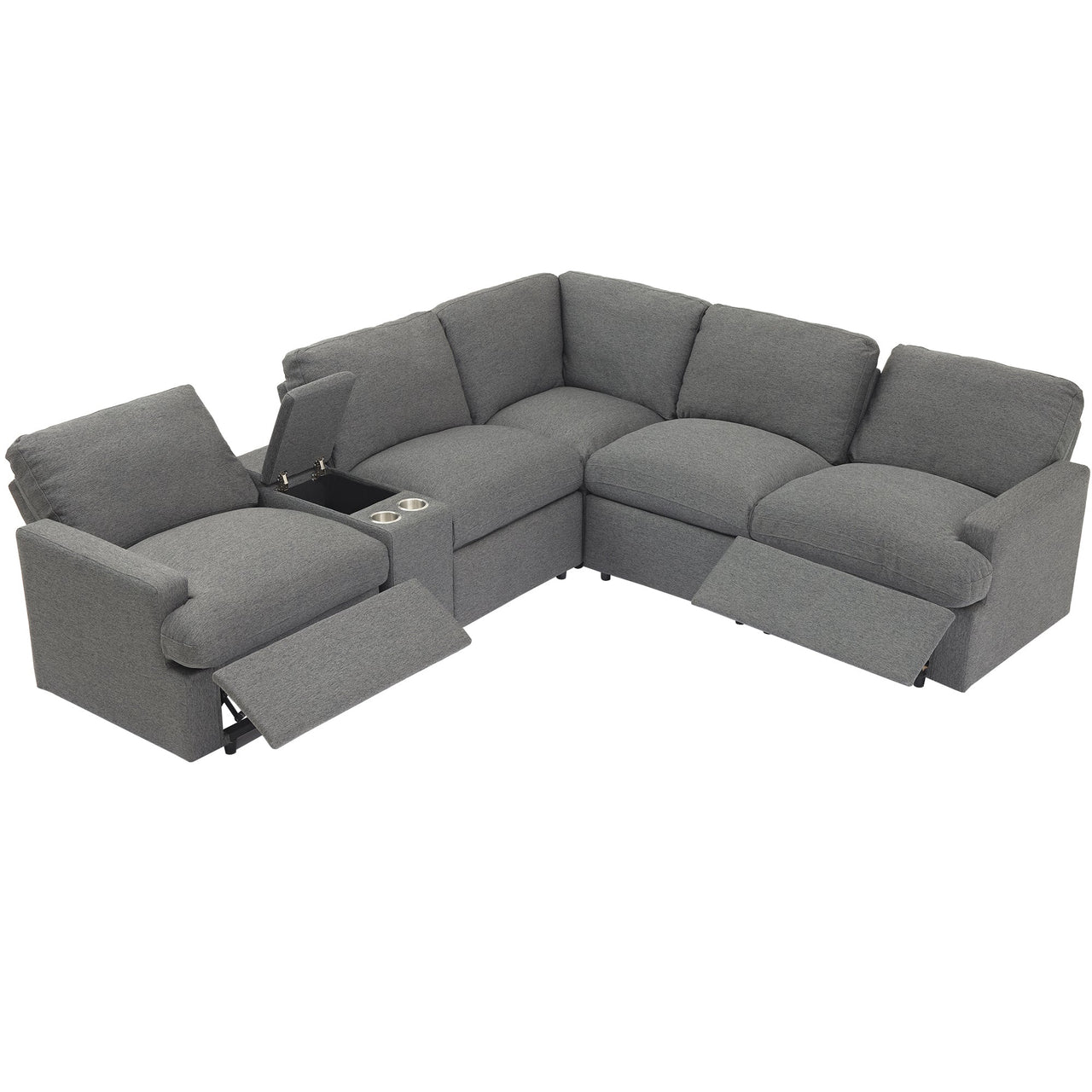 XAVORA 104" Sectional Sofa