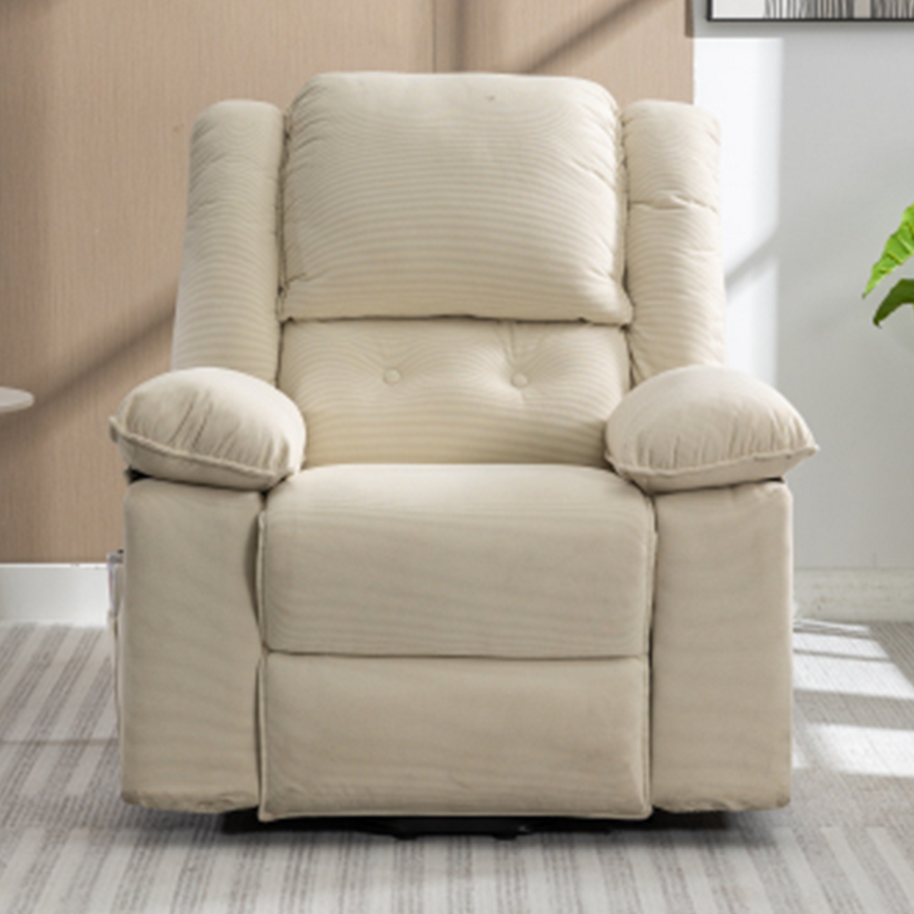 MAVITRA 34" Recliner Chair with Heat Massage