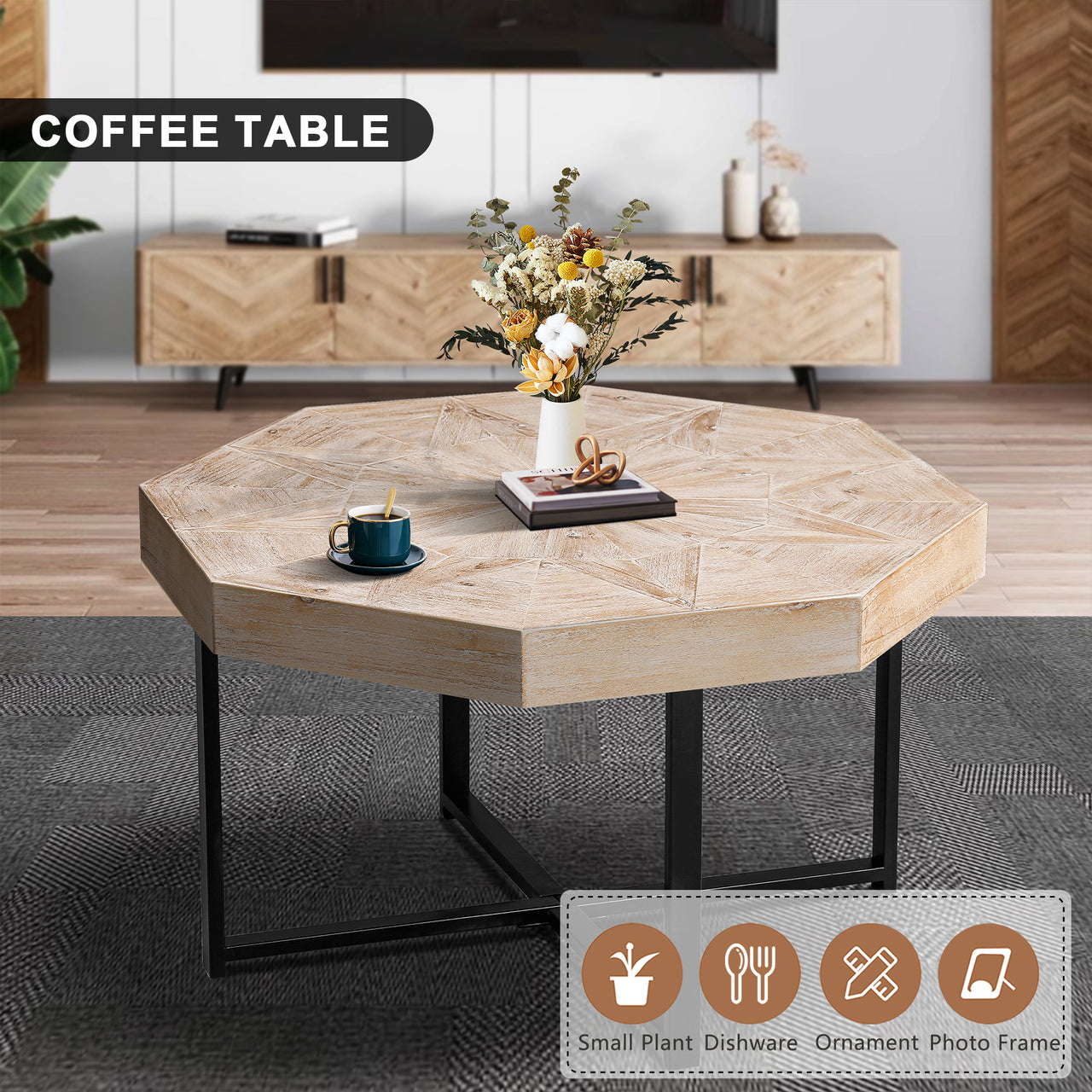 ORBIVIA 29" Coffee Table