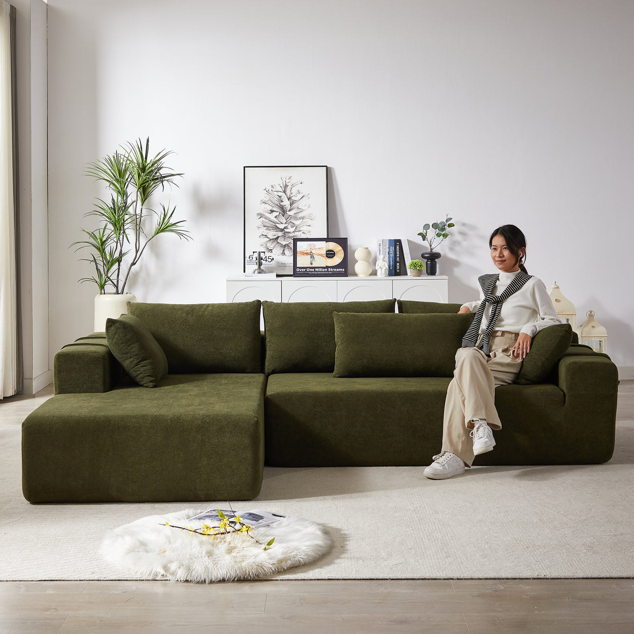 CYRUS 108" Sectional Sofa