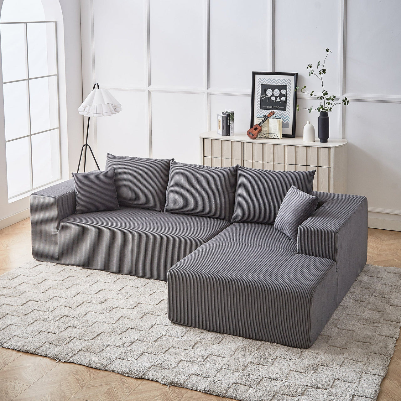 DORIAN 110" Sectional Sofa