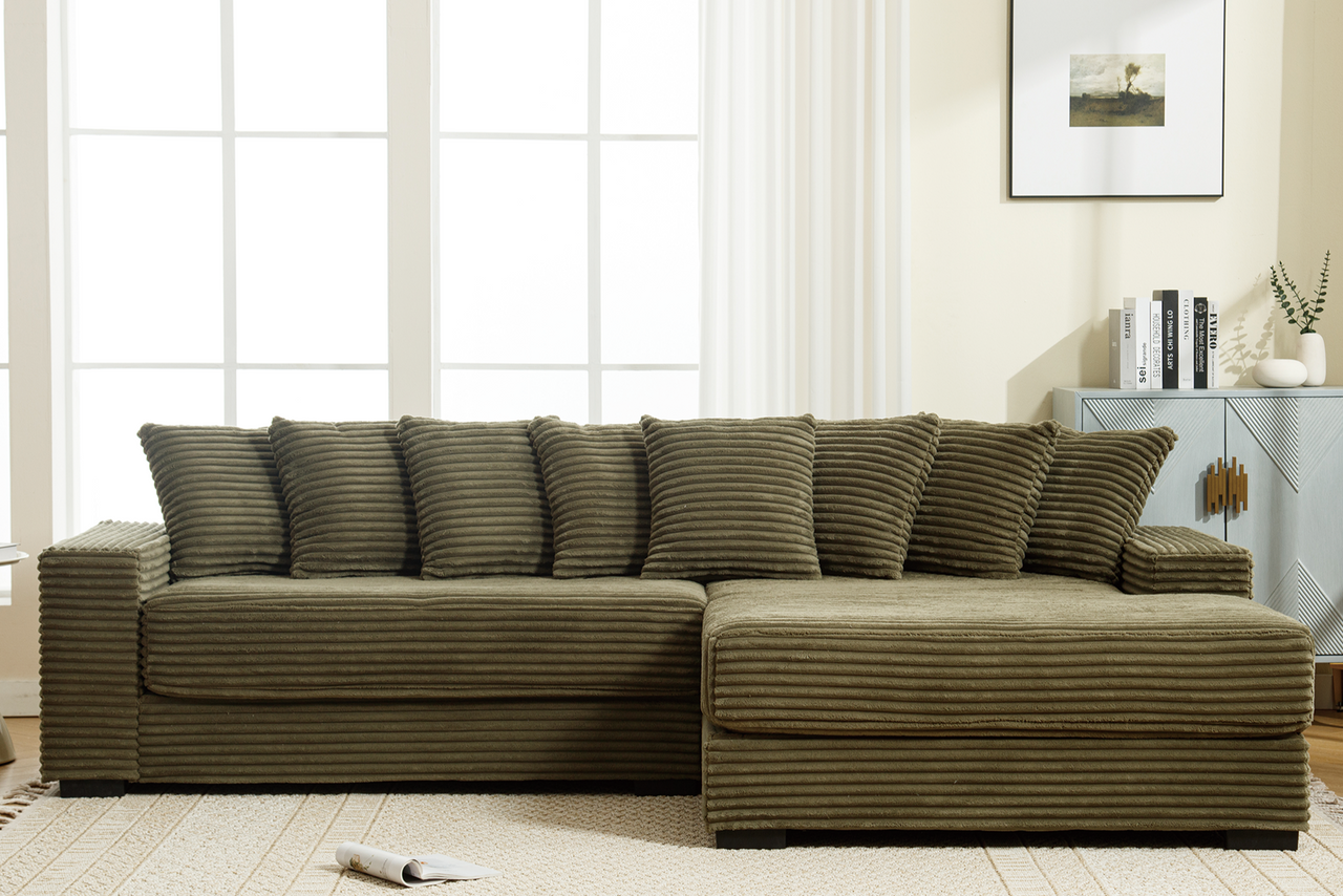 HESTIA 111" Sectional Sofa