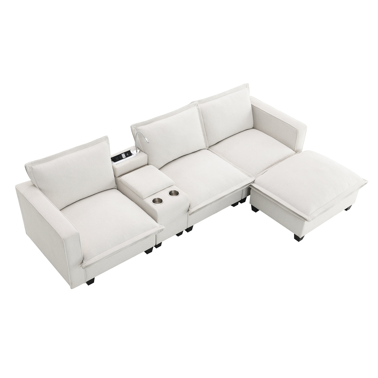 AXOVAR 109" Sectional Sofa