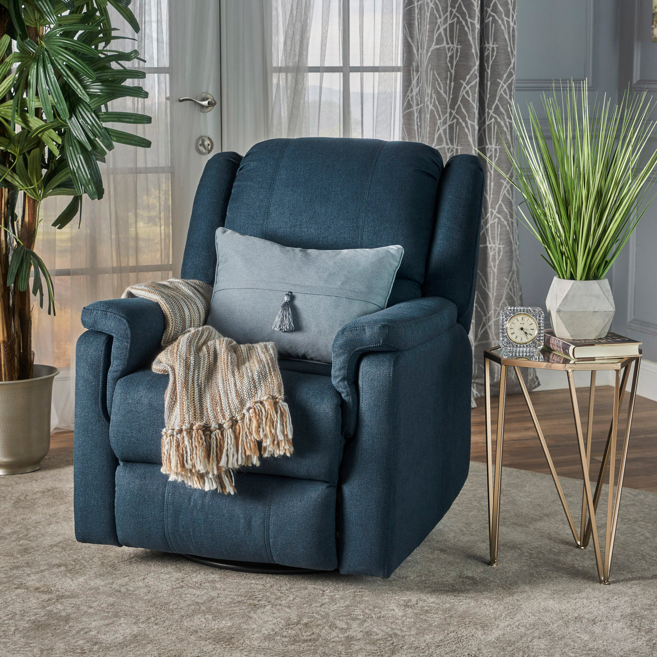 VELQUORIS 32" Swivel Recliner Chair