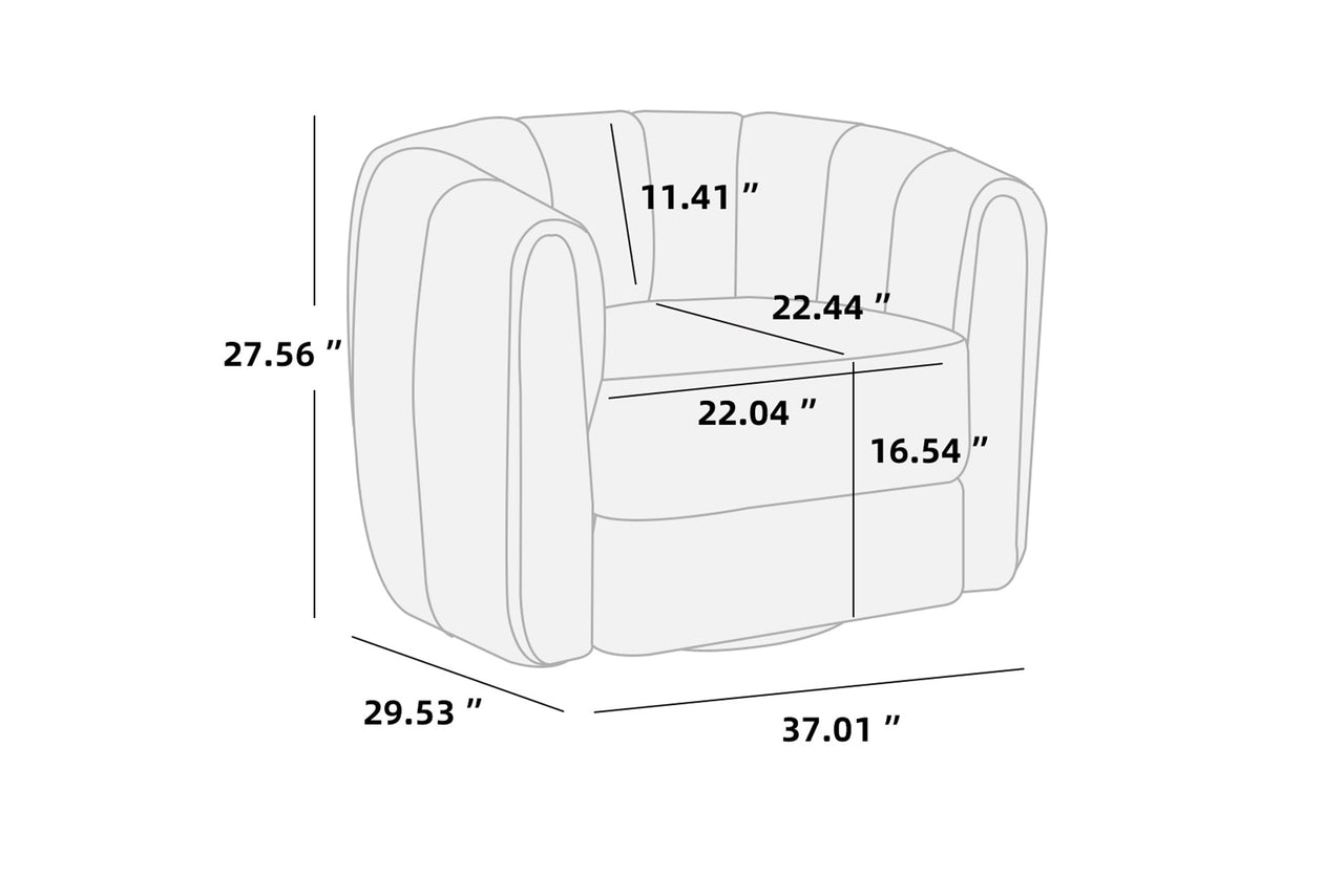 MAVEN 37" Swivel Chair