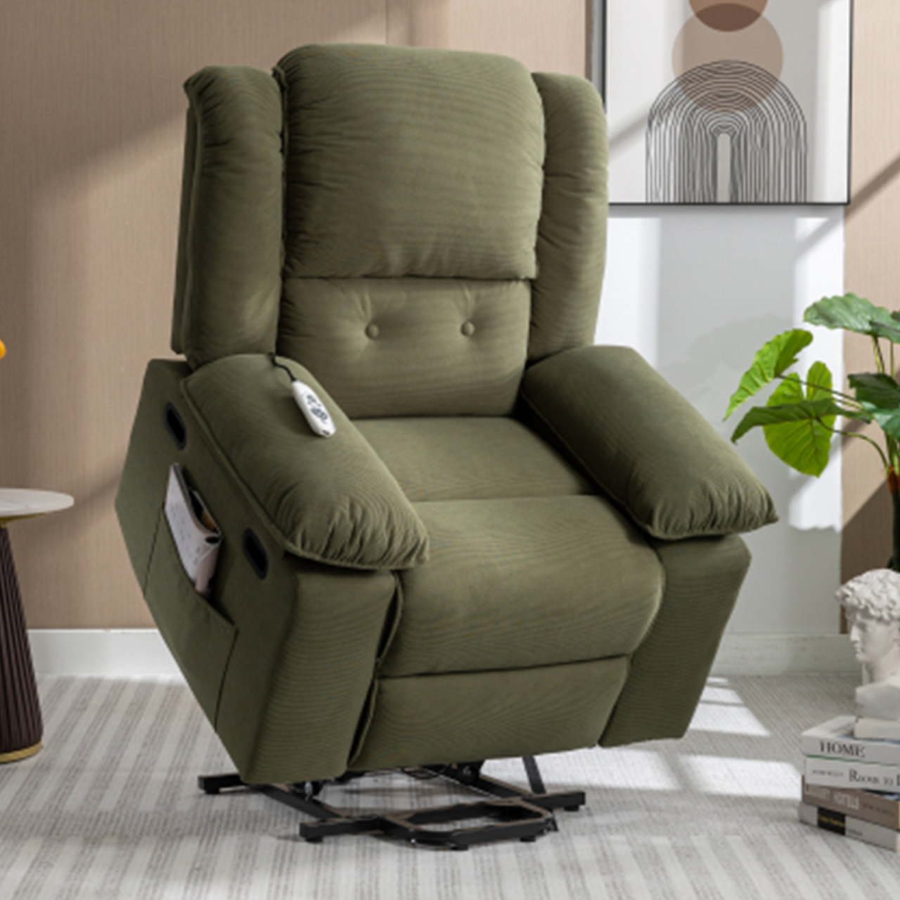 MAVITRA 34" Recliner Chair with Heat Massage