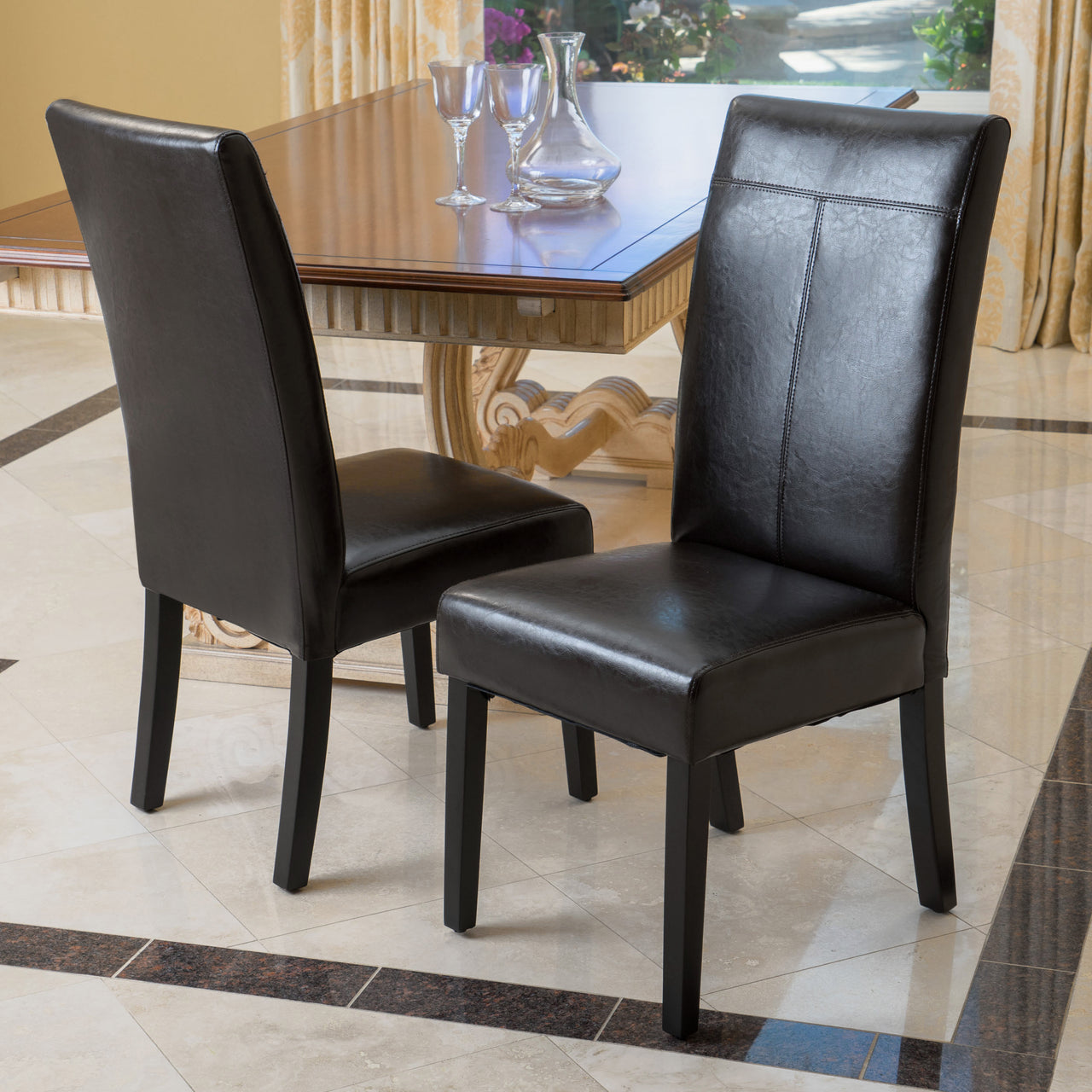 XEVORIX 18" Dining Chair Set Of 2