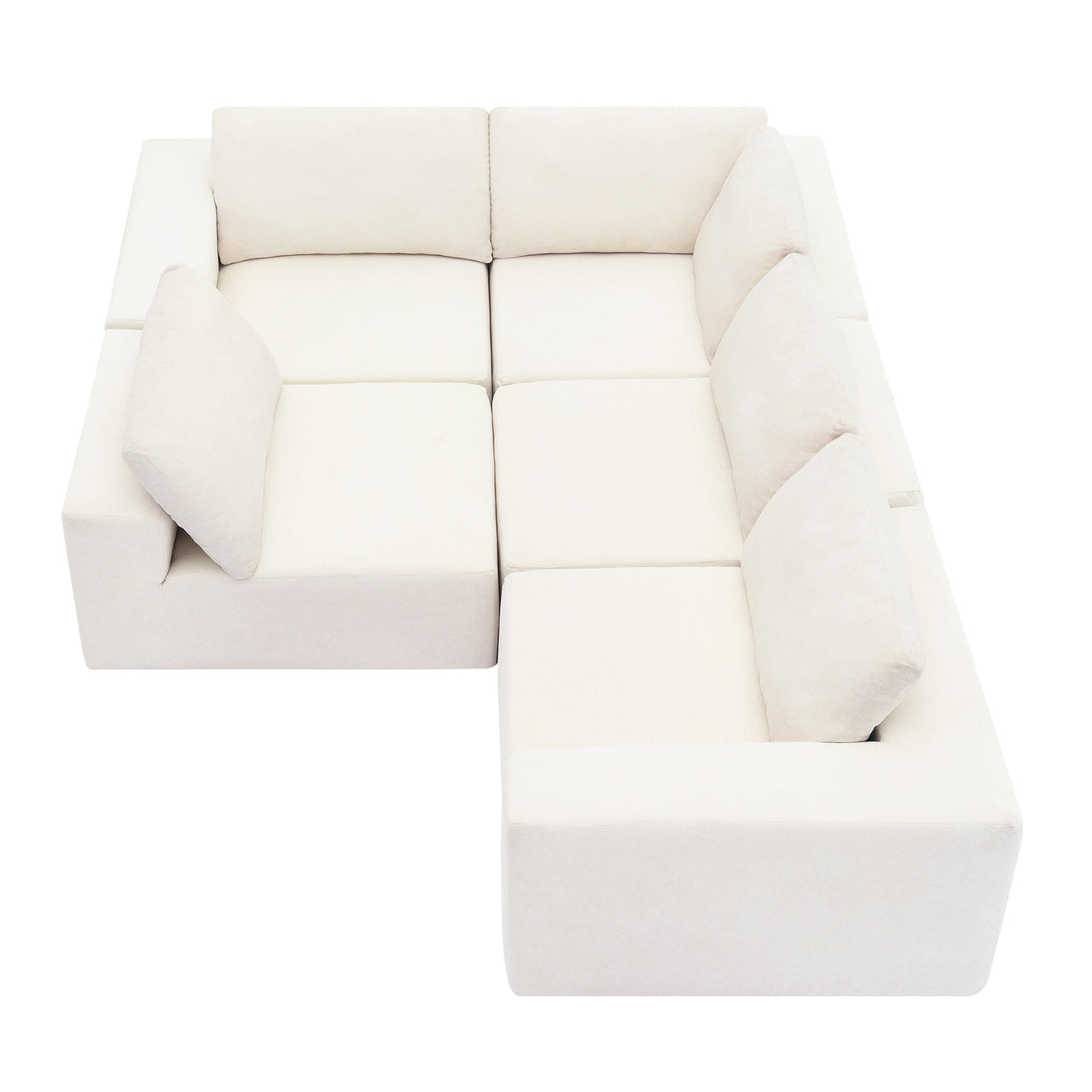 ICARUS 5-seaters Modular Sofa