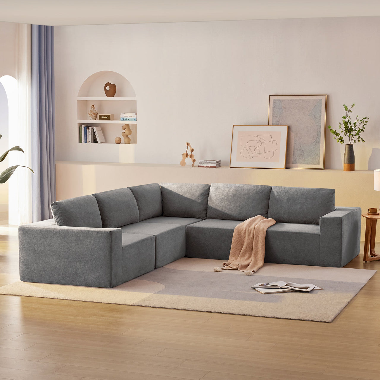 ICARUS 5-seaters Modular Sofa