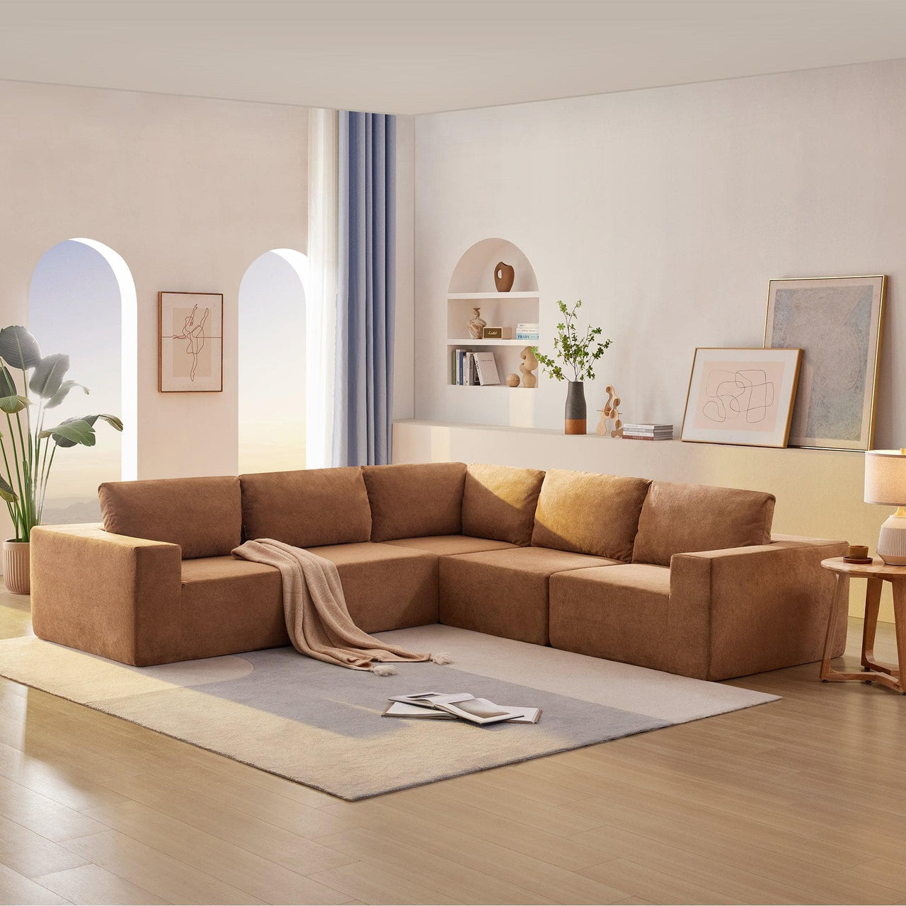 ICARUS 5-seaters Modular Sofa