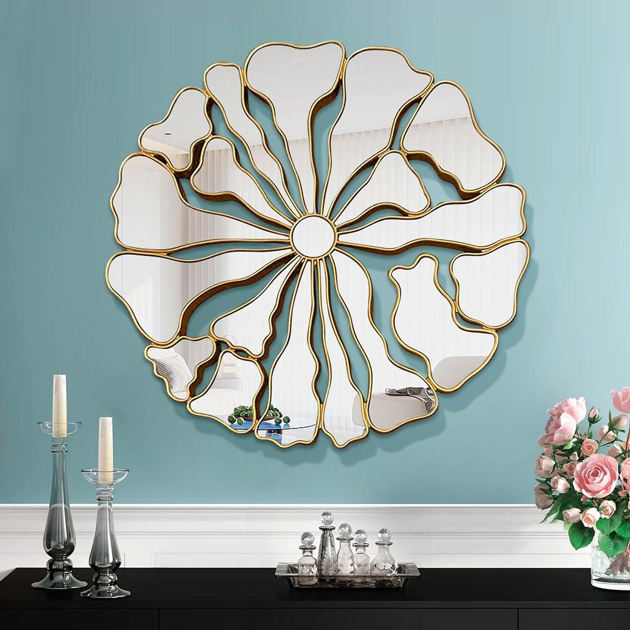 NYX Round Wall Mirror