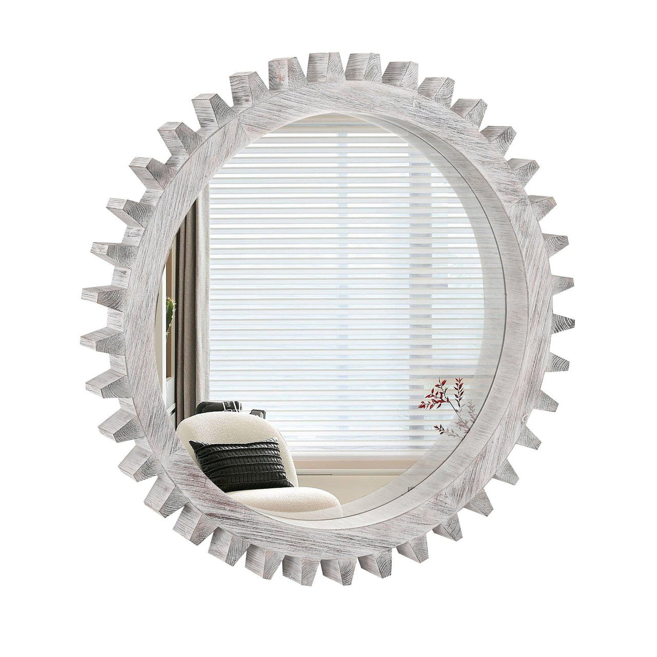 SABLE Round Decorative Mirror