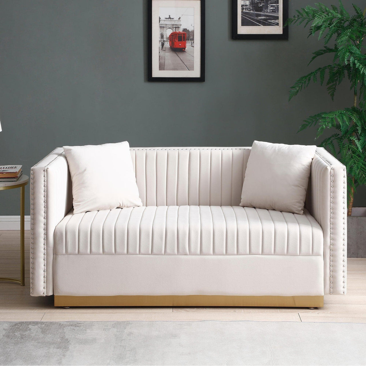 ZEPHYR Velvet Loveseat