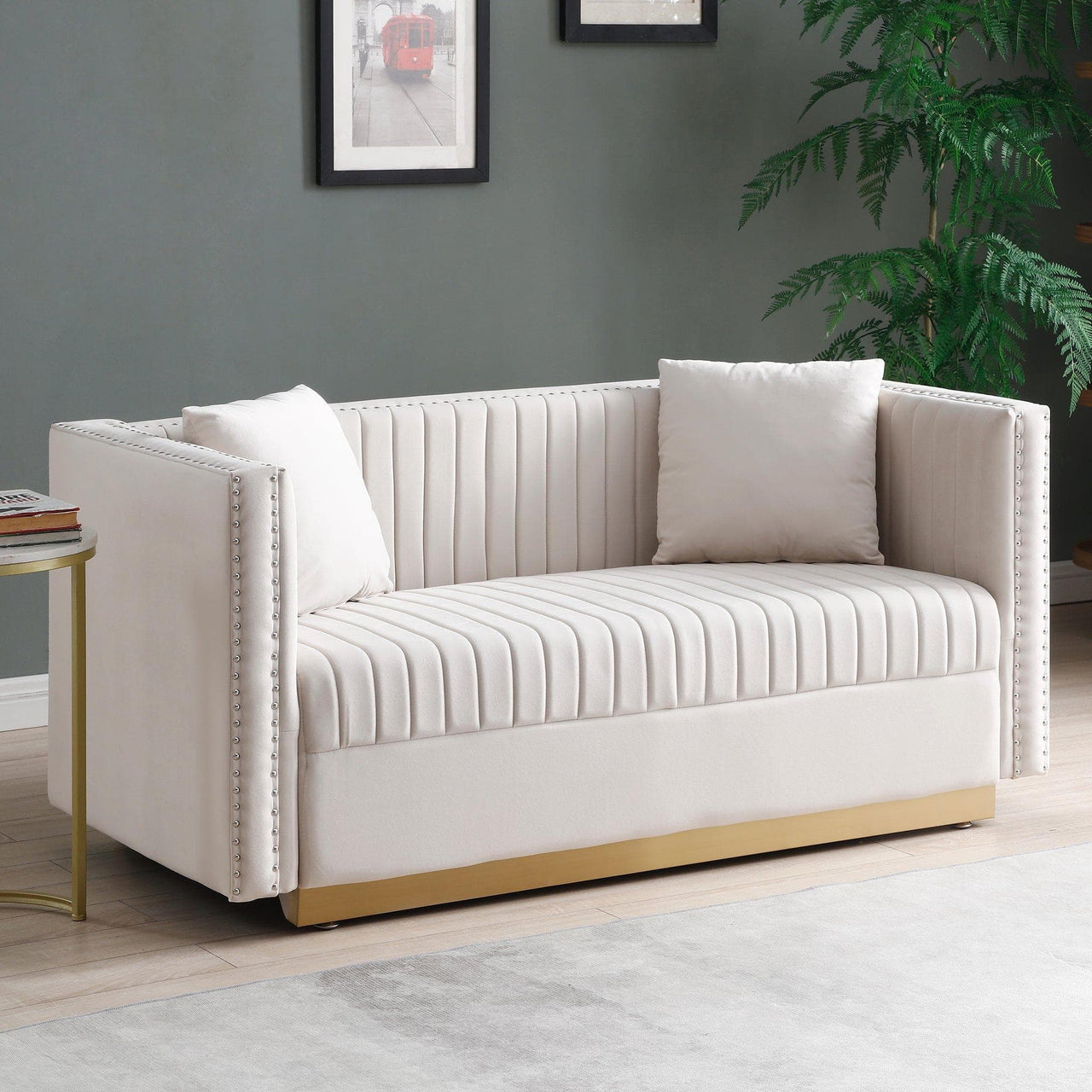 ZEPHYR Velvet Loveseat