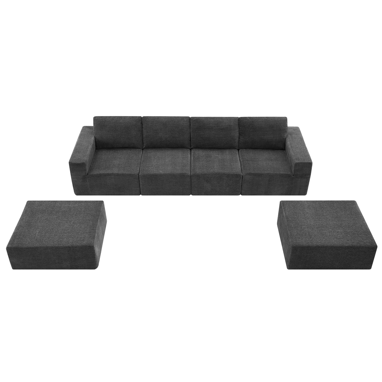 MAVYON 110" Sectional Sofa