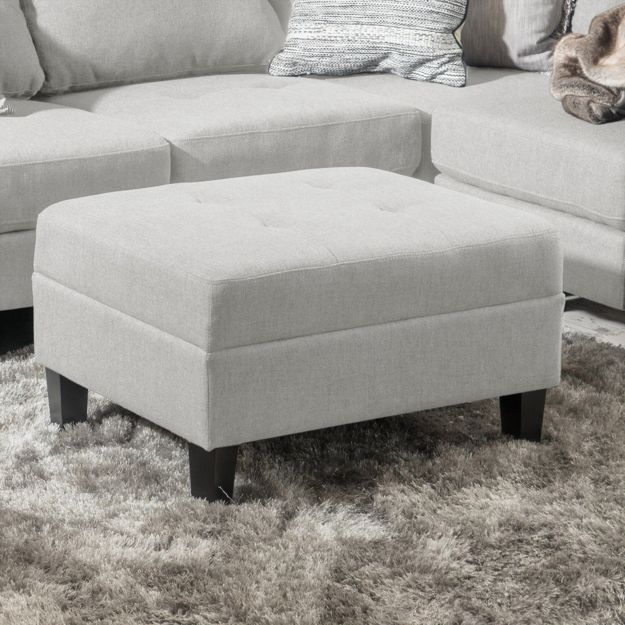 LYTREX 28" Ottoman