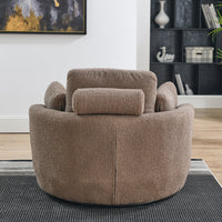 Thumbnail for JANELLE Oversized Swivel Chair 39