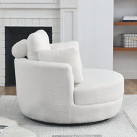 Thumbnail for JANELLE Oversized Swivel Chair 39