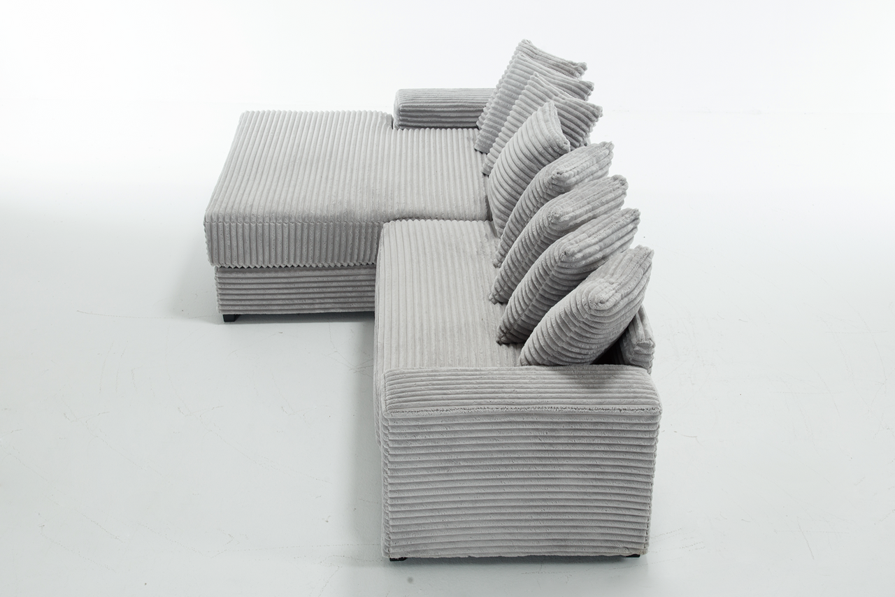 HESTIA 111" Sectional Sofa