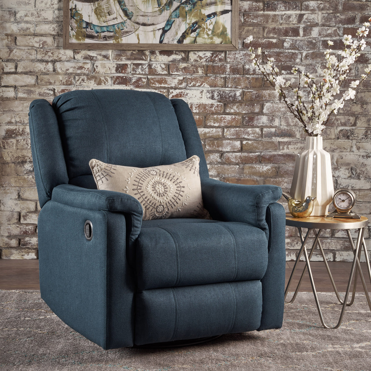 VELQUORIS 32" Swivel Recliner Chair