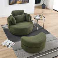 Thumbnail for JANELLE Oversized Swivel Chair 39