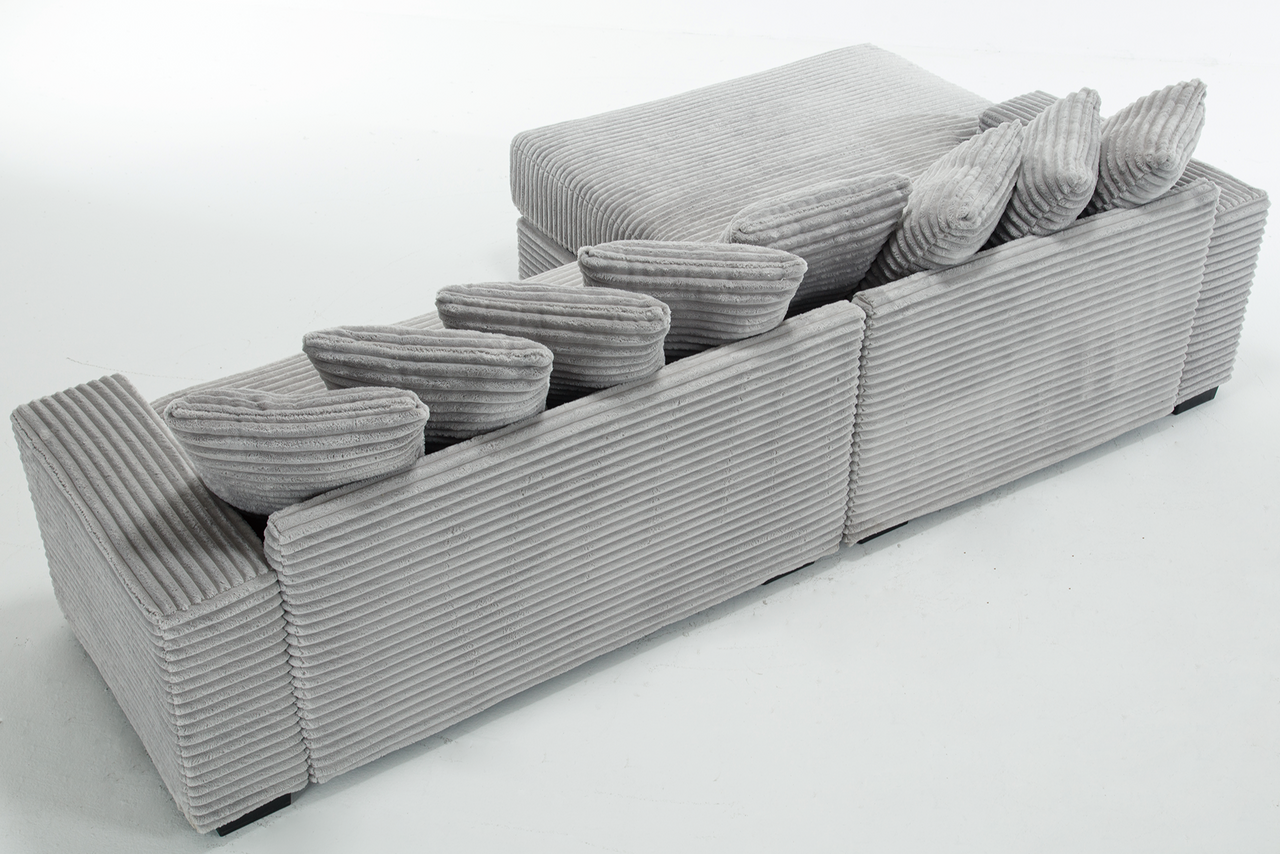 HESTIA 111" Sectional Sofa