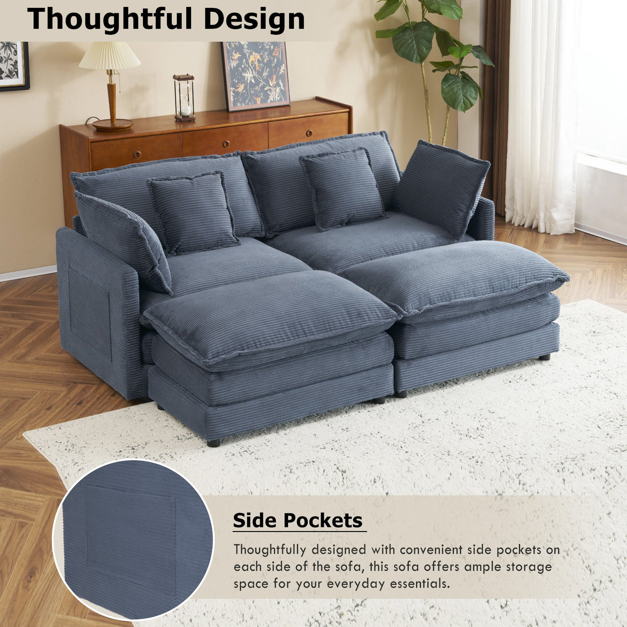 ZENVORIS 76" Loveseat