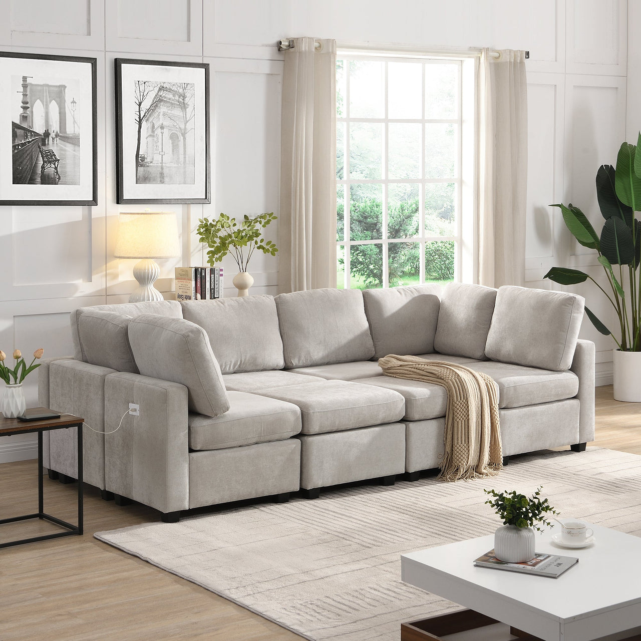 NIAMH 103" Sectional Sofa