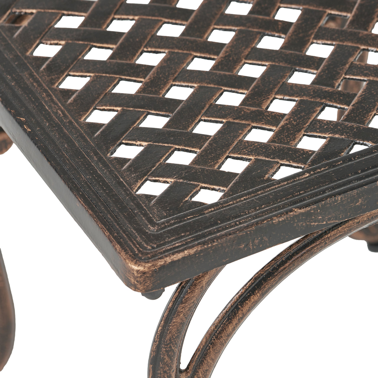 VYLNEXA 18" Outdoor End Table