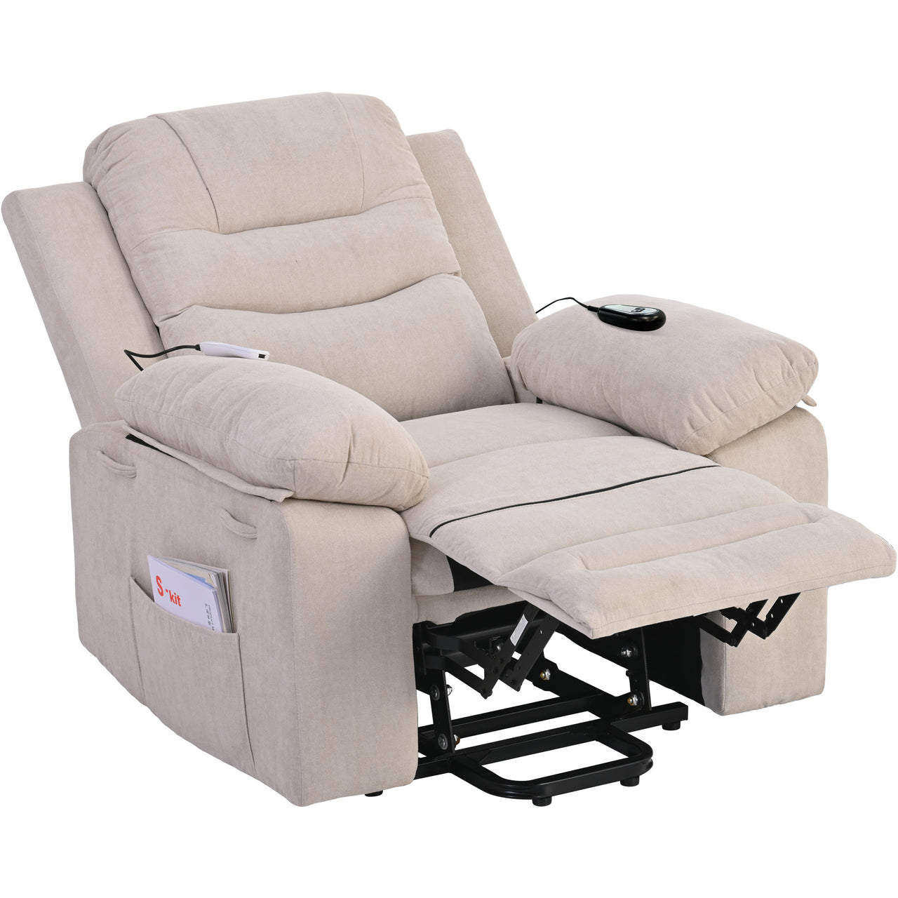 BRYVEX 38" Recliner Chair with Heat Massage