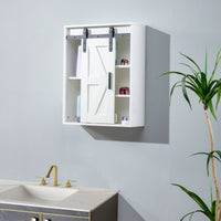 Thumbnail for NIMBIS Wood Wall-Mounted Storage Cabinet