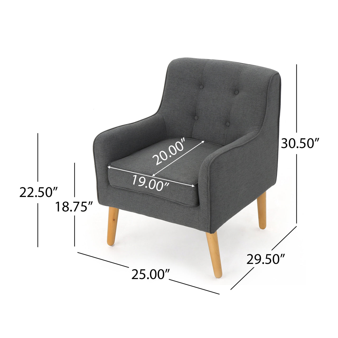 QUENVORIX 25" Chair