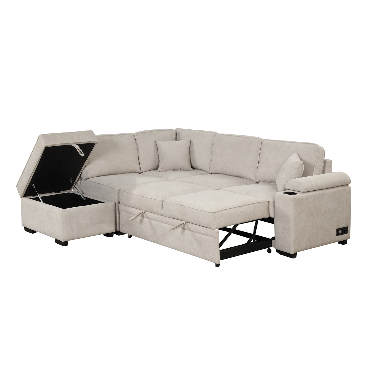 CYNTRA 85" Sectional Sofa