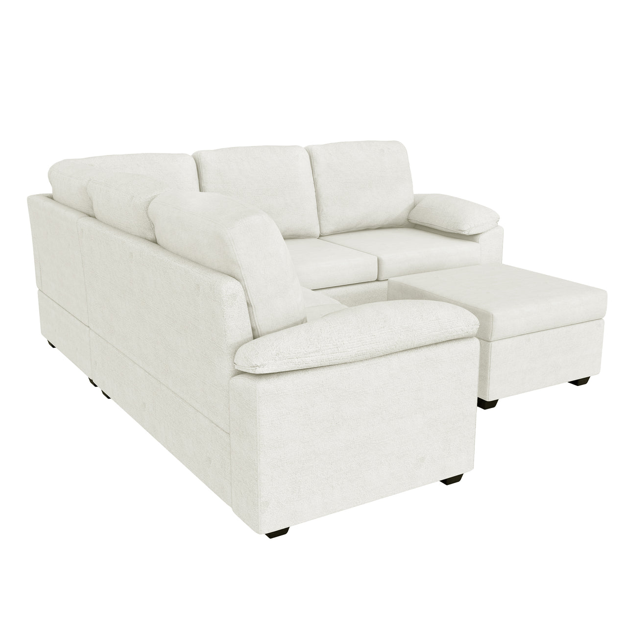 FYLORA 84" Sectional Sofa